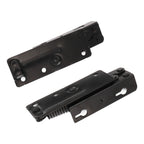 80 Degrees Shear Hinge Cold Rolled Steel Foldable Upturned Support Hinge for Cabinet Doors Bed Sofa