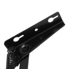 80 Degrees Shear Hinge Cold Rolled Steel Foldable Upturned Support Hinge for Cabinet Doors Bed Sofa