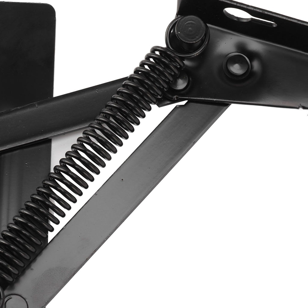 80 Degrees Shear Hinge Cold Rolled Steel Foldable Upturned Support Hinge for Cabinet Doors Bed Sofa