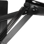 80 Degrees Shear Hinge Cold Rolled Steel Foldable Upturned Support Hinge for Cabinet Doors Bed Sofa