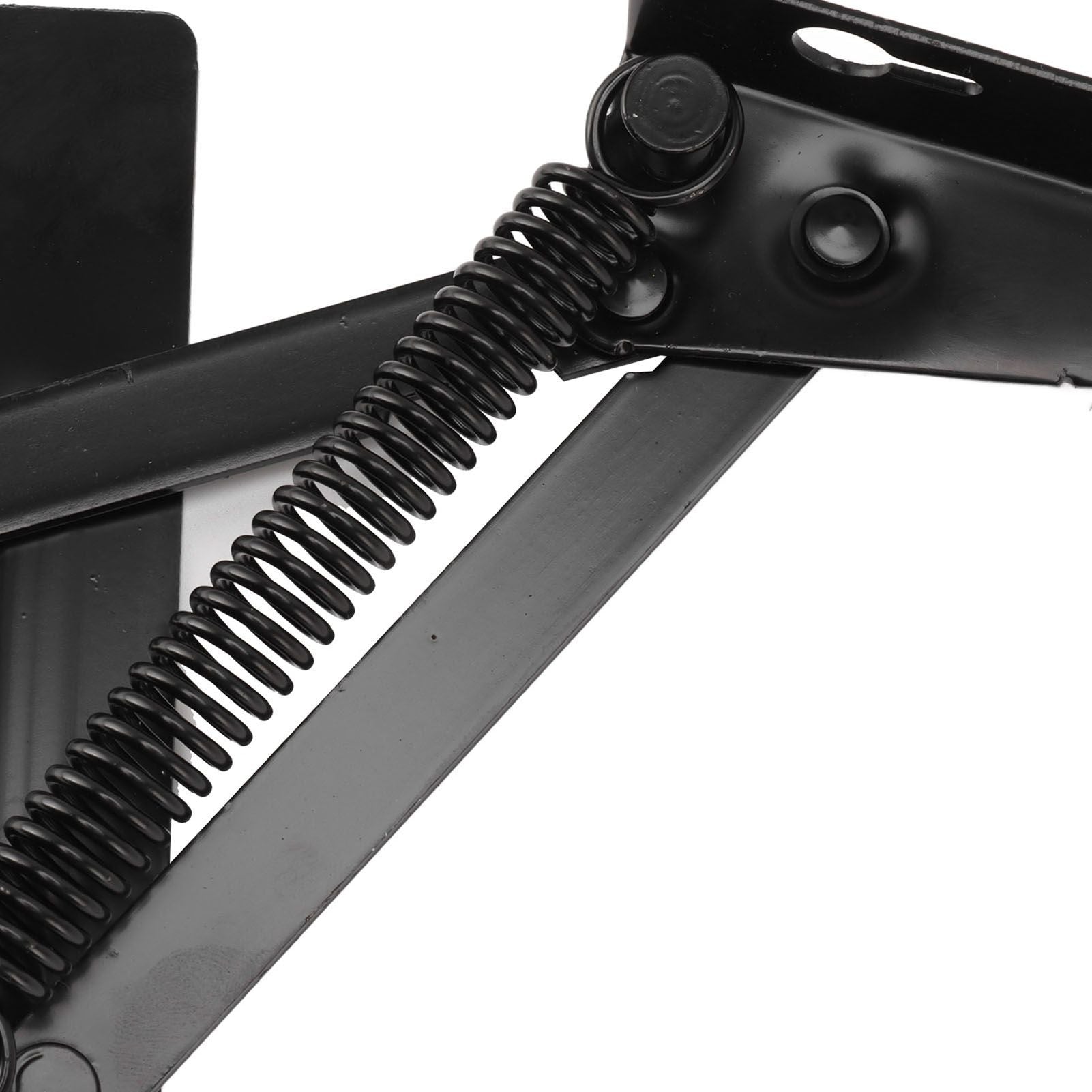 80 Degrees Shear Hinge Cold Rolled Steel Foldable Upturned Support Hinge for Cabinet Doors Bed Sofa