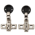 2pcs 26mm Hole Glass Hinge Mini Cabinet Hinge For Cabinet Glass Door