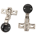 2pcs 26mm Hole Glass Hinge Mini Cabinet Hinge For Cabinet Glass Door
