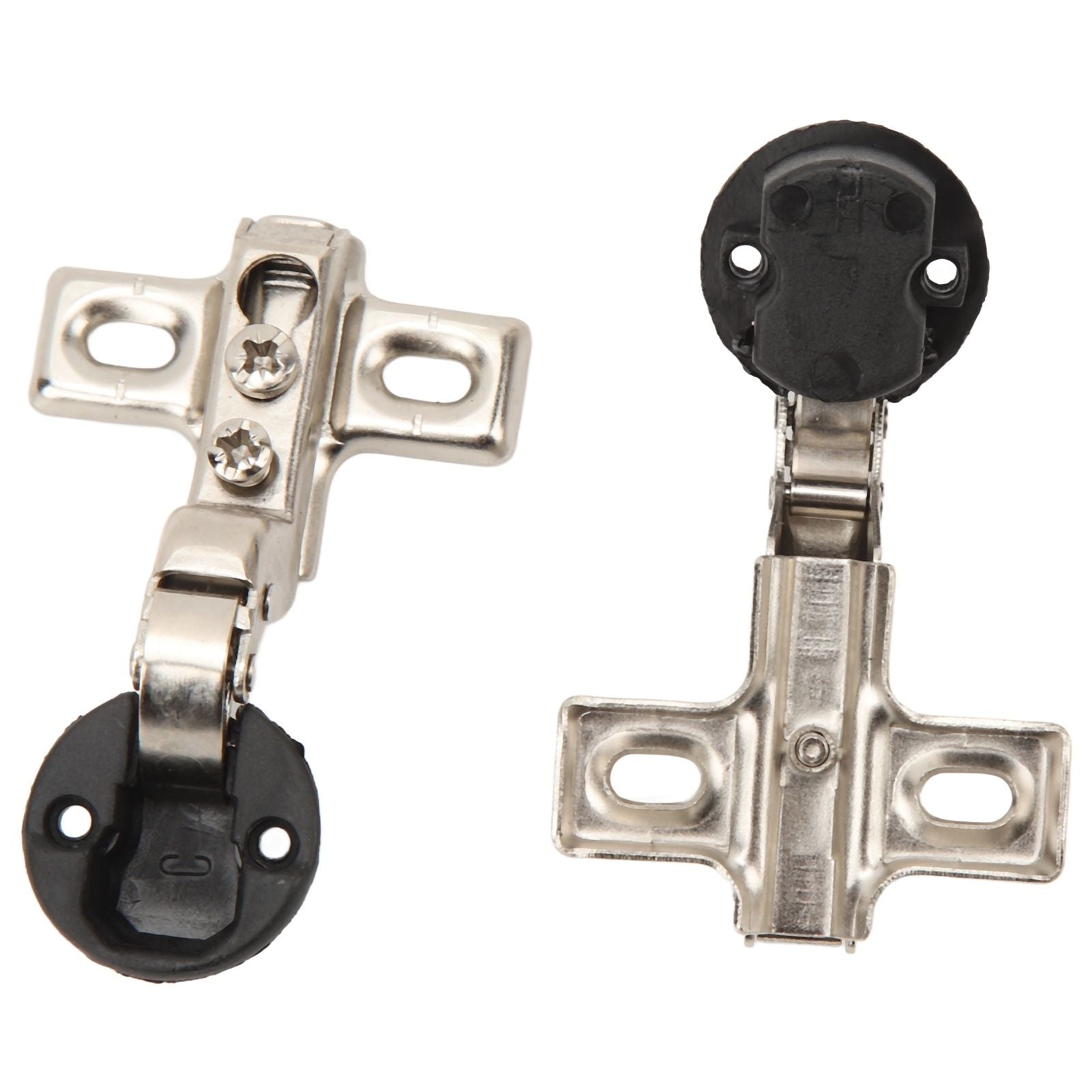 2pcs 26mm Hole Glass Hinge Mini Cabinet Hinge For Cabinet Glass Door