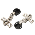 2pcs 26mm Hole Glass Hinge Mini Cabinet Hinge For Cabinet Glass Door