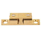 6 Set Cabinet Door Catch Brass Cabinet Door Closet Ball Tension Catch Latch with Gold Screw for Most Cabinets 50mm / 2in