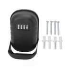 Key Lock Box Safe Security Wall Mounted Waterproof Password Combination Lock Storage Box for House Key Matte Black