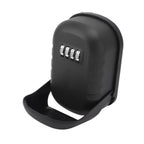 Key Lock Box Safe Security Wall Mounted Waterproof Password Combination Lock Storage Box for House Key Matte Black