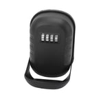 Key Lock Box Safe Security Wall Mounted Waterproof Password Combination Lock Storage Box for House Key Matte Black
