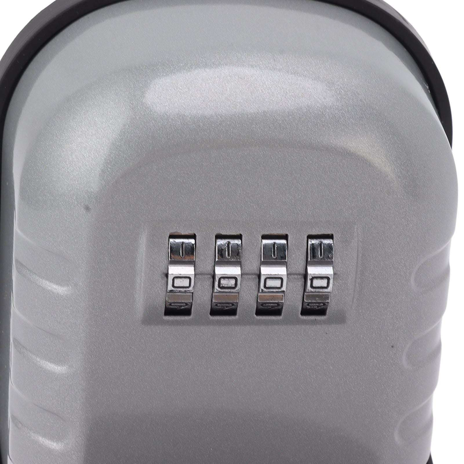 Key Lock Box Safe Security Wall Mounted Waterproof Password Combination Lock Storage Box for House Key Flash Silver