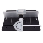 Router Table Insert Board Aluminum Alloy Steel Height Adjustable Milling Trimming Machine Insert Plate