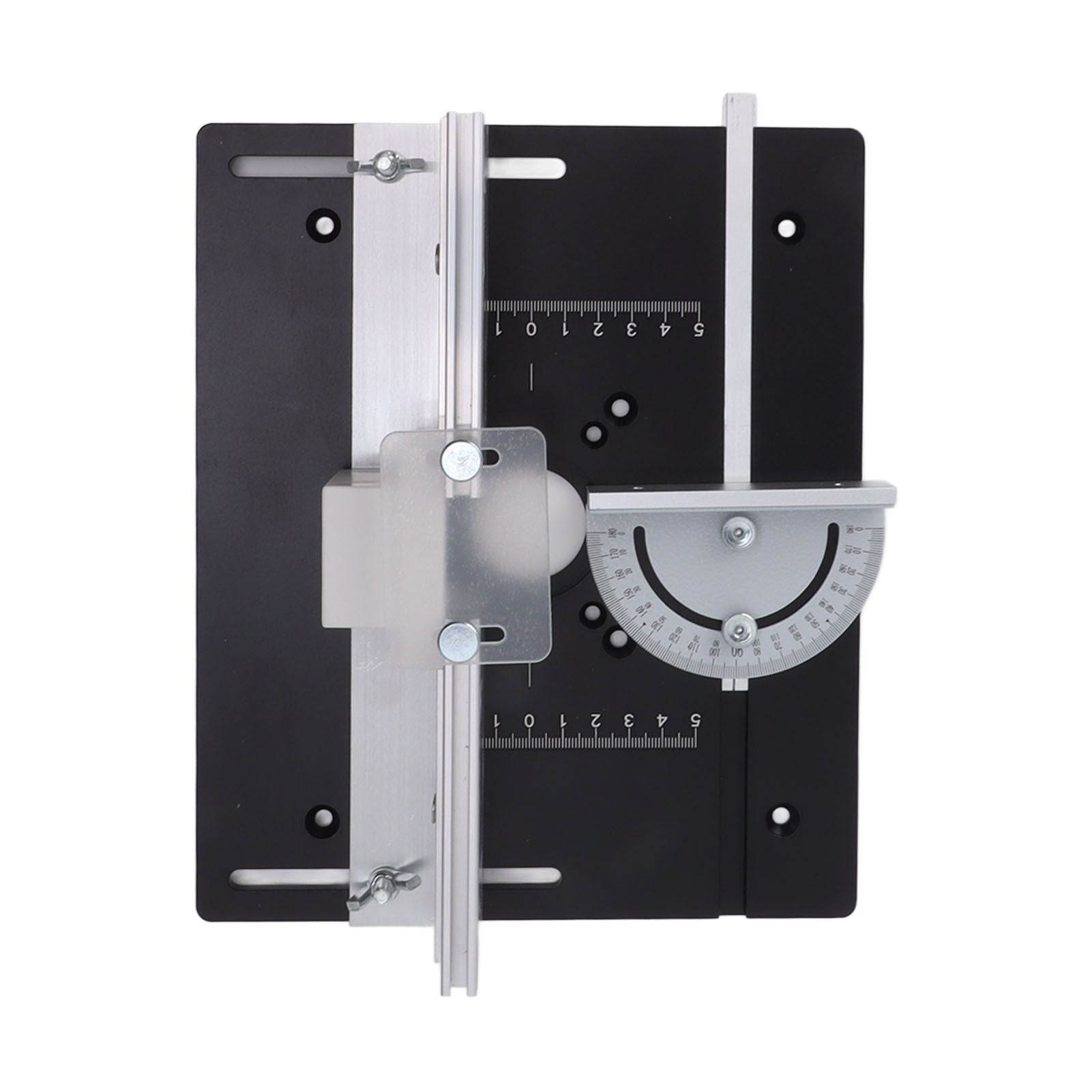 Router Table Insert Board Aluminum Alloy Steel Height Adjustable Milling Trimming Machine Insert Plate