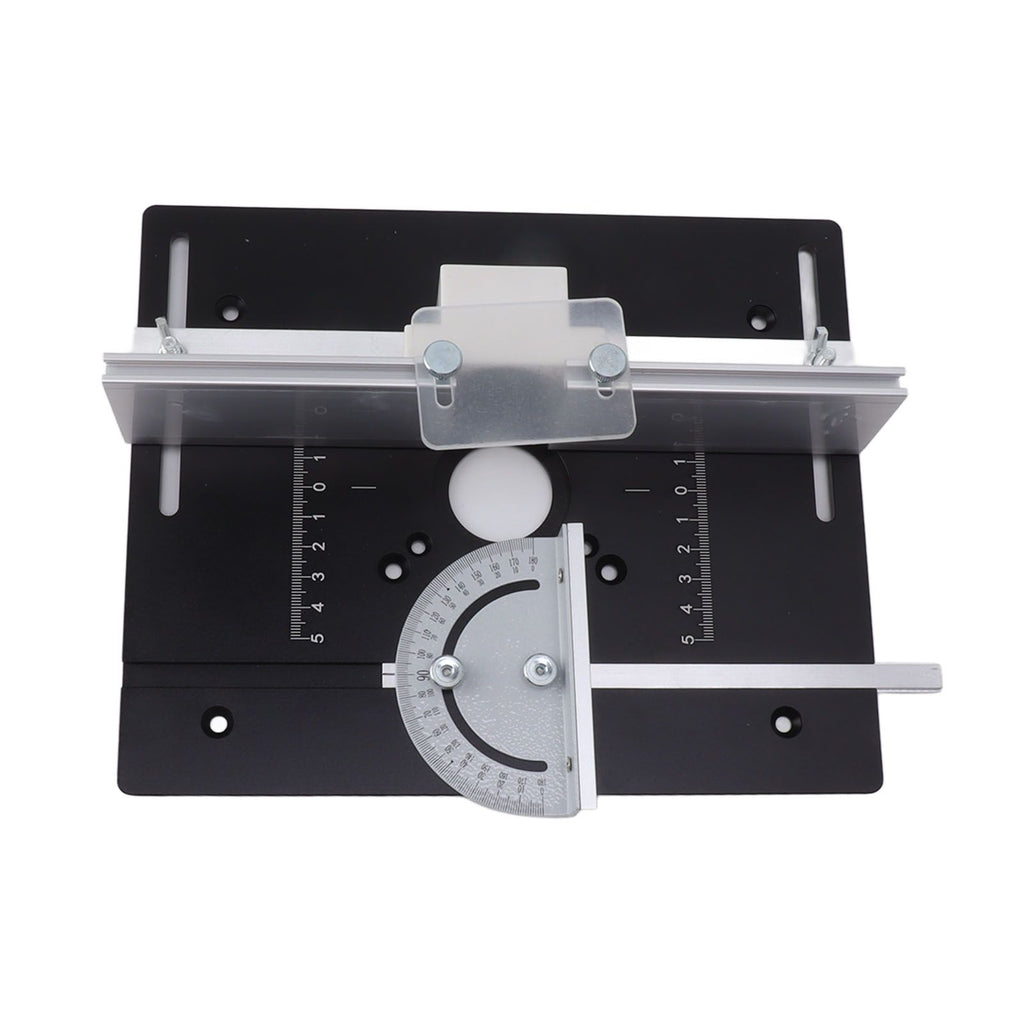 Router Table Insert Board Aluminum Alloy Steel Height Adjustable Milling Trimming Machine Insert Plate