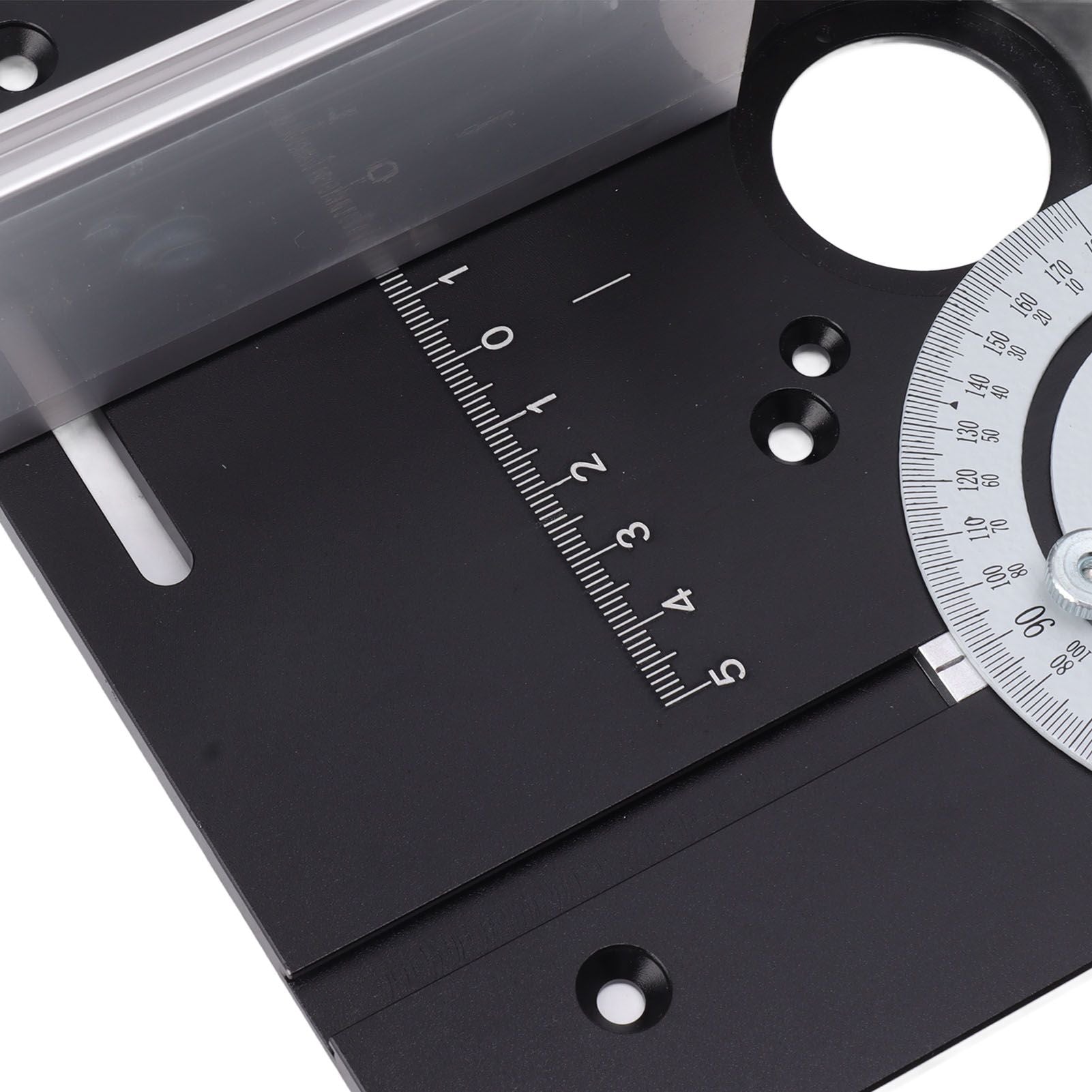 Router Table Insert Board Aluminum Alloy Steel Height Adjustable Milling Trimming Machine Insert Plate