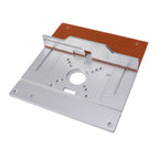 Aluminium Router Table Insert Plate Table for Woodworking Benches Router Plate Wood Tools Milling Trimming Machine