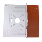 Aluminium Router Table Insert Plate Table for Woodworking Benches Router Plate Wood Tools Milling Trimming Machine