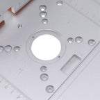 Aluminium Router Table Insert Plate Table for Woodworking Benches Router Plate Wood Tools Milling Trimming Machine