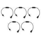 5PCS ON Off Switch Male to Female Cable 2 Pin PVC USB Extension Cable with B utton for Driving Recorder LED Lights Black