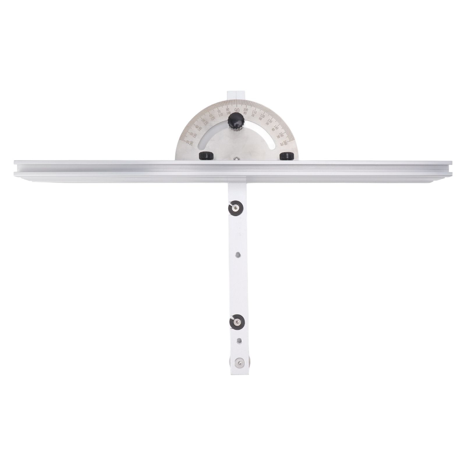 Angle Protractor Angle Finder Ruler Aluminum Alloy Protractor Woodworking Ruler Angle Measure Tool with Backstop