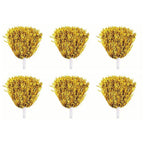 10PCS Cheerleading Pompoms with Straight Handle Reusable Flash Effect Plastic Cheering Poms Ball for Basketball Baseball