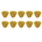 10PCS Cheerleading Pompoms with Straight Handle Reusable Flash Effect Plastic Cheering Poms Ball for Basketball Baseball