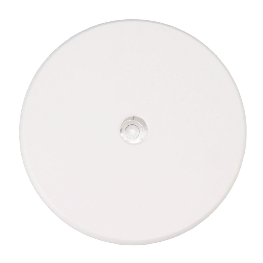 Electric Rotating Display Table LED Light 25cm Noiseless 20kg Load Capacity Turntable Display Stand for Jewelry White