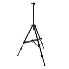 Artist Easel Stand Ferroalloy Adjustable Folding Tripod Display Easel for Drawing Painting Black