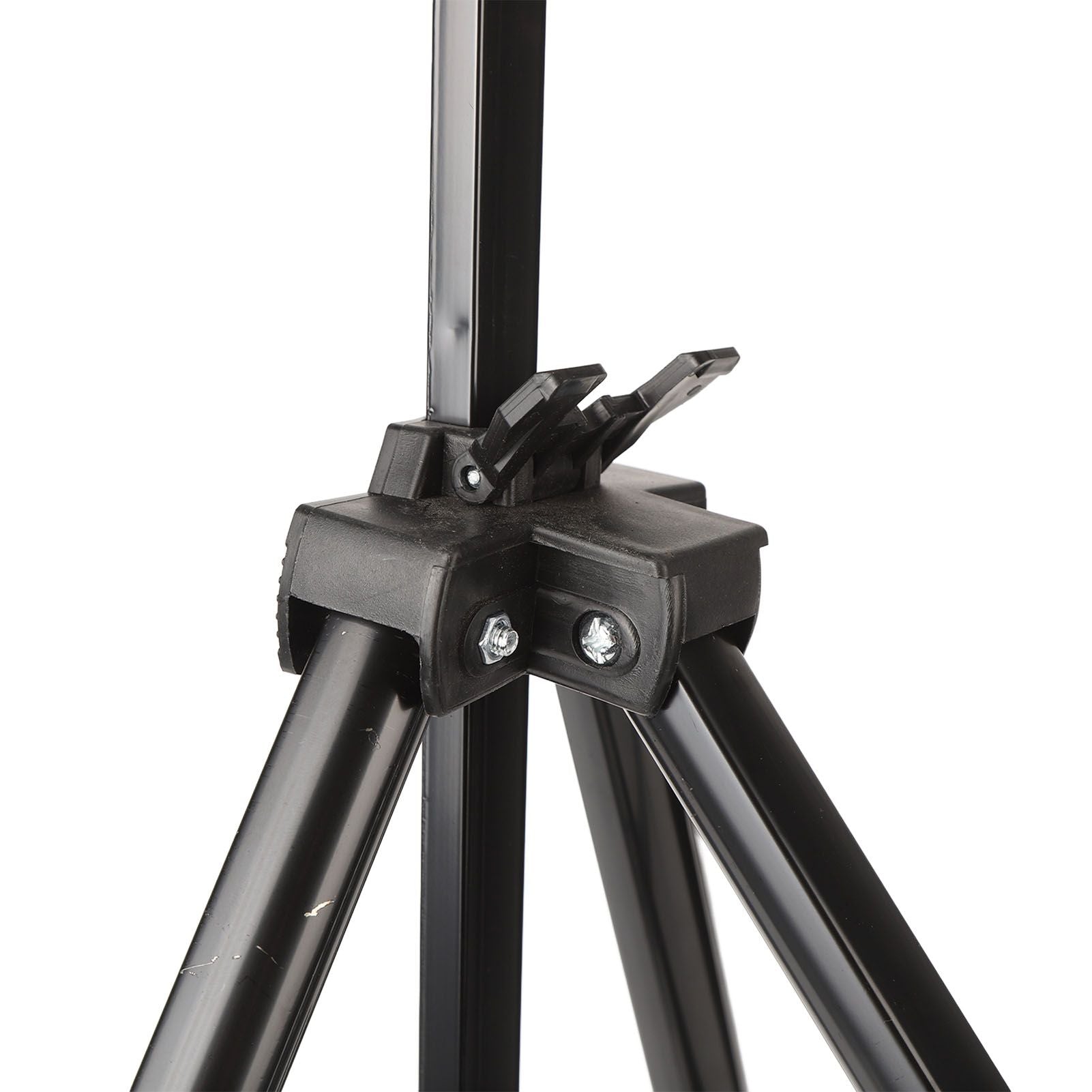 Artist Easel Stand Ferroalloy Adjustable Folding Tripod Display Easel for Drawing Painting Black