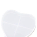2PCS Heart Shape Photo Frame Mold Silicone Picture Mold DIY Personalized Photo Frame Mold for Home Decoration