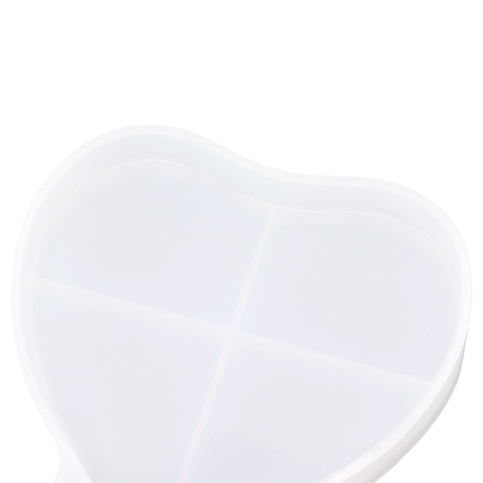 2PCS Heart Shape Photo Frame Mold Silicone Picture Mold DIY Personalized Photo Frame Mold for Home Decoration