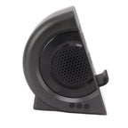 3 in 1 Bluetooth Speaker PC ABS Alarm Clock with Wireless Charging for Bedside 10W Grey