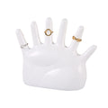Ring Hand Holder All Round Display Fade Resistant Exquisite Hand Jewelry Display Stand for Bracelets Watches White