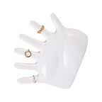 Ring Hand Holder All Round Display Fade Resistant Exquisite Hand Jewelry Display Stand for Bracelets Watches White
