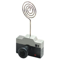 Place Card Holder Cute Shape Retro Wood Table Picture Holder Card Holder Memo Clip Holder for Home and Office Camera