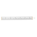 Kids Growth Chart Accurate Baby Height Growth Chart Ruler Removable Canvas Wall Hanging Measurement Chart for Home Classic White