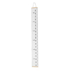 Kids Growth Chart Accurate Baby Height Growth Chart Ruler Removable Canvas Wall Hanging Measurement Chart for Home Classic White