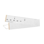 Kids Growth Chart Accurate Baby Height Growth Chart Ruler Removable Canvas Wall Hanging Measurement Chart for Home Classic White