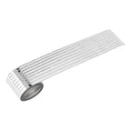 1600Pcs Self Adhesive Mirror Mosaic Sheet Adhesive Mosaic Square Glass Tile Sticker for Home Decorating Silver