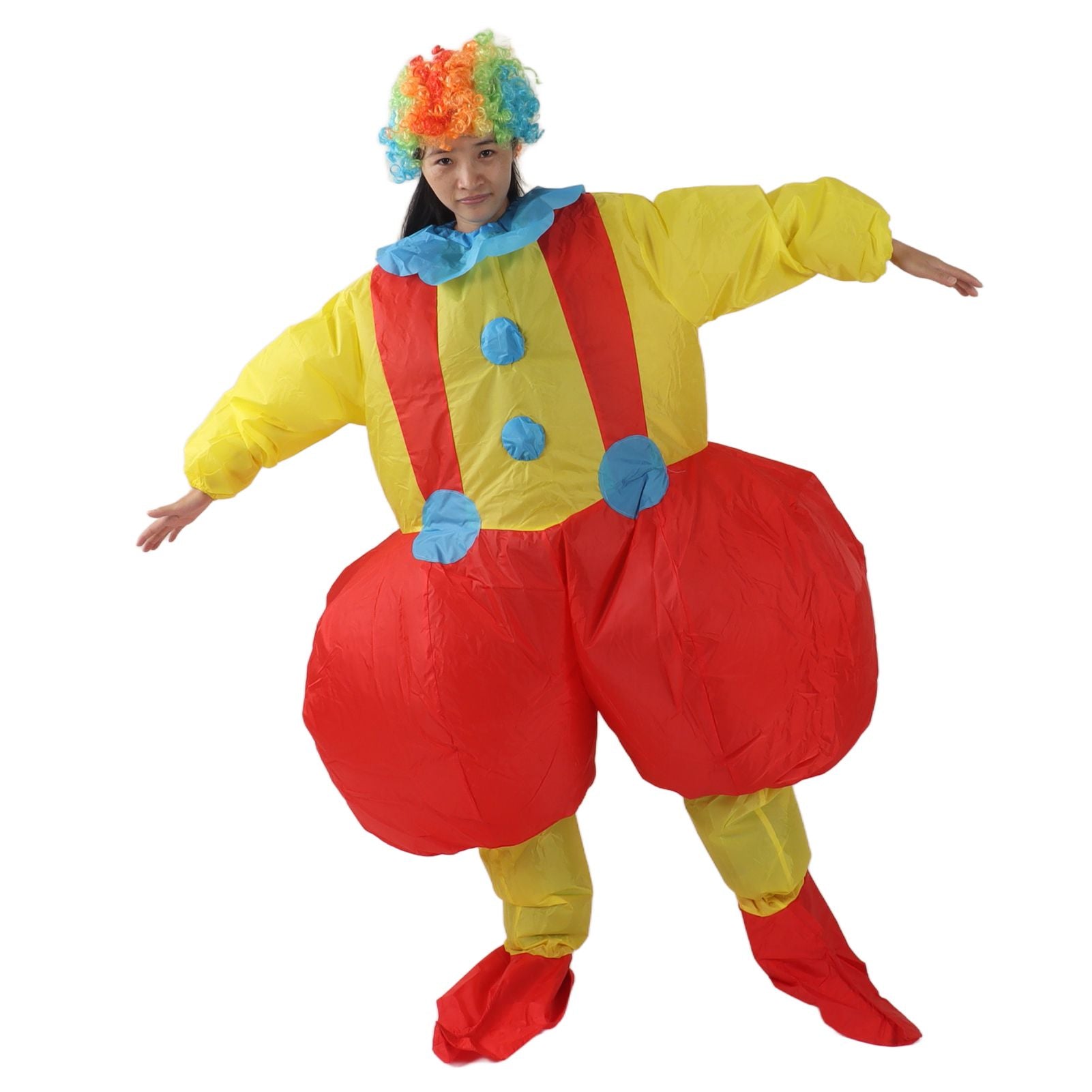 Adult Inflatable Big Ass Clown Costume Waterproof Clown Inflatable Cosplay Outfits 150‑190cm