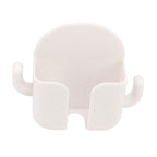 Self Adhesive Wall Mount Cell Phone Holder Wall Mount Phone Charging Holder for Home Office Bedroom White