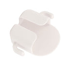 Self Adhesive Wall Mount Cell Phone Holder Wall Mount Phone Charging Holder for Home Office Bedroom White