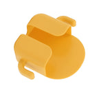 Self Adhesive Wall Mount Cell Phone Holder Wall Mount Phone Charging Holder for Home Office Bedroom Yellow