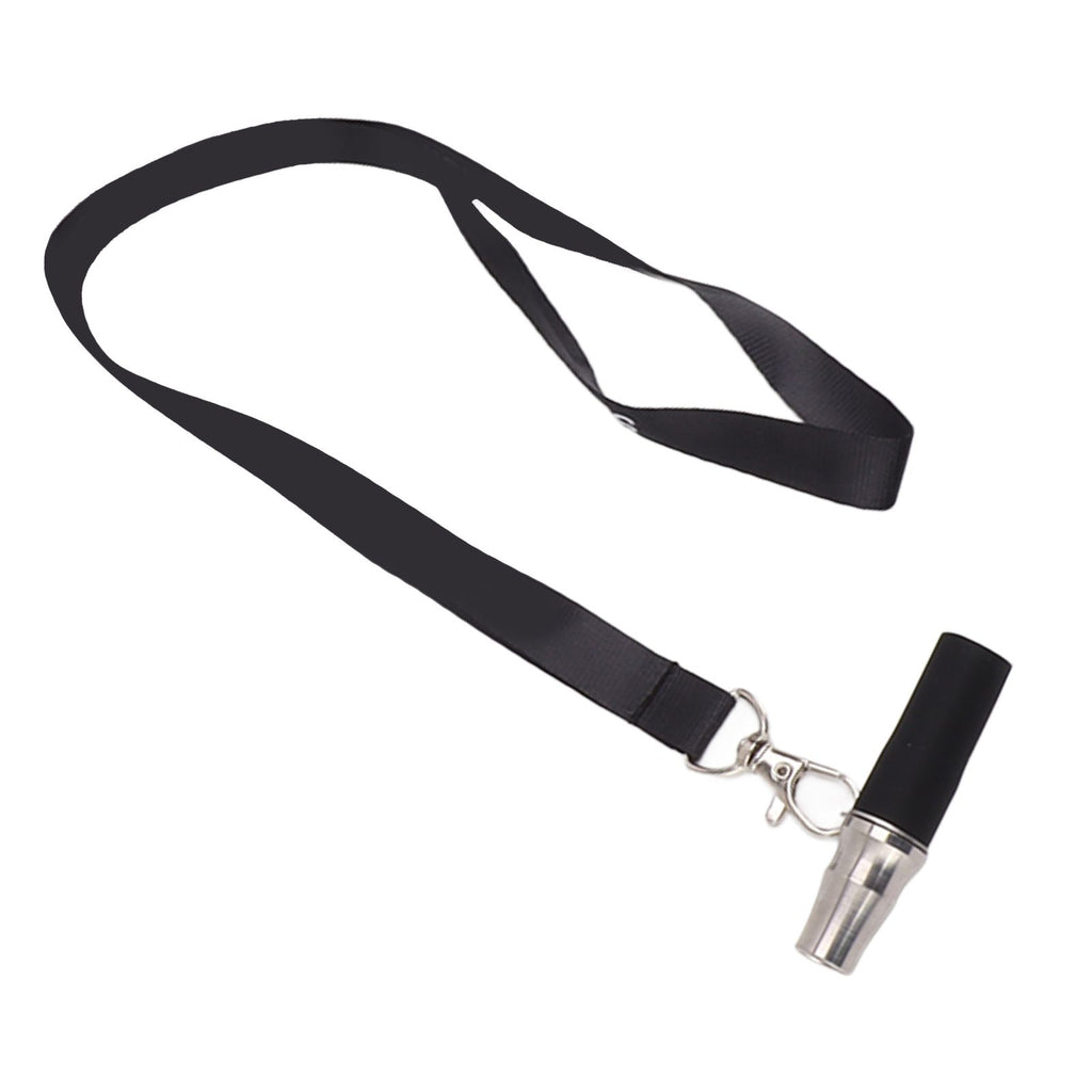 Hookah Mouthpiece Nozzle Portable Stainless Steel Hookah Mouth Tips Accessories With Lanyard