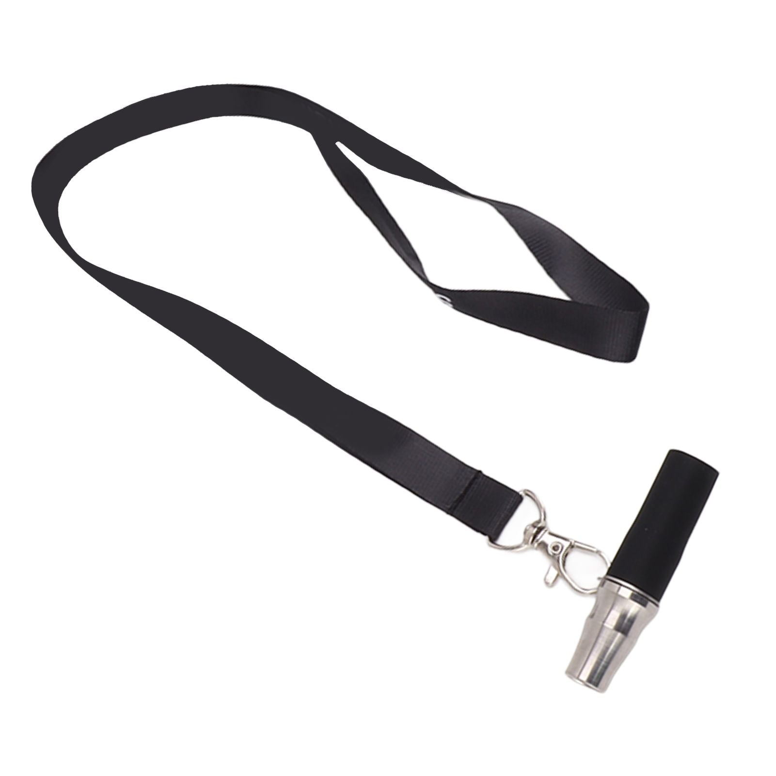 Hookah Mouthpiece Nozzle Portable Stainless Steel Hookah Mouth Tips Accessories With Lanyard
