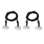 2Pcs Travel Clothesline Portable Retractable Punch Free with Sunction Cups Camping Accessories