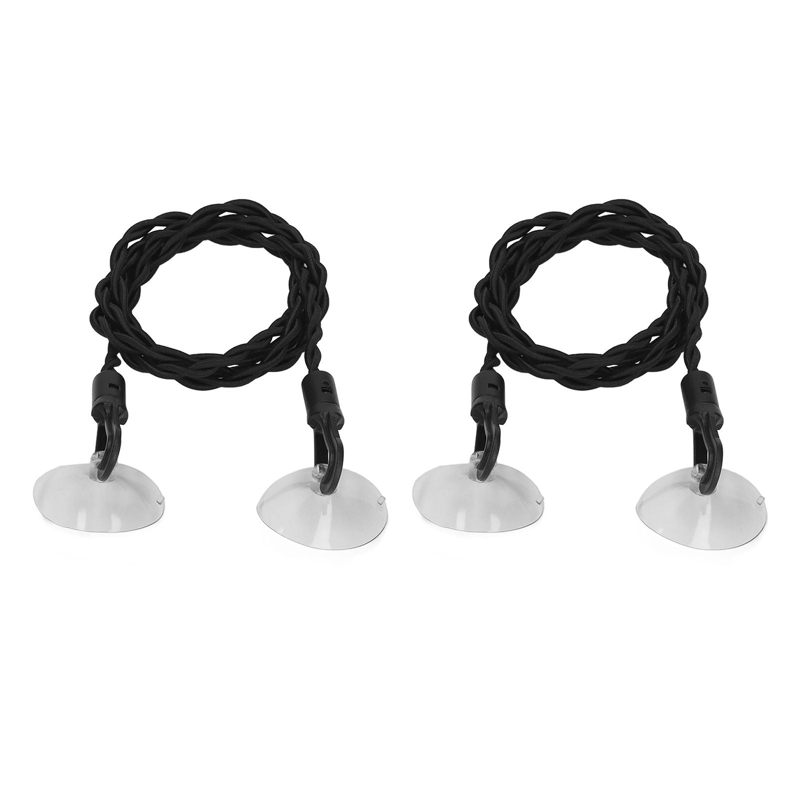 2Pcs Travel Clothesline Portable Retractable Punch Free with Sunction Cups Camping Accessories