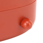 Retro Radio Shape Tissue Cover Box Vintage Radio Tissue Box for Bathroom Living Room Bedroom Nightstand Desk Table Red