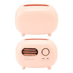 Retro Radio Shape Tissue Cover Box Vintage Radio Tissue Box for Bathroom Living Room Bedroom Nightstand Desk Table Pink