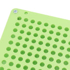 Medicine Capsule Filling Tray 100 Hole Capsule Filling Machine Capsule Filling Tool Manual Capsule Filler Light Green