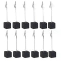 Note Holder Photo Clip Stand Memo Display Clamp Stable Cube Base for Home Weddings Offices Parties